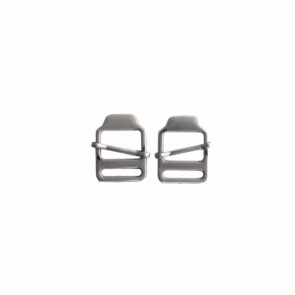0332D6535FMS231.jpg 20MM W/C BUCKLES - MATT SILVER - Image 1