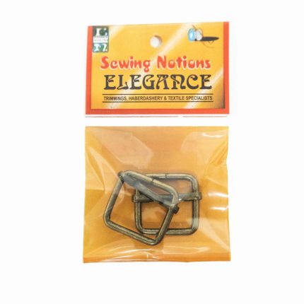 3MM METAL BUCKLE-BRONZE