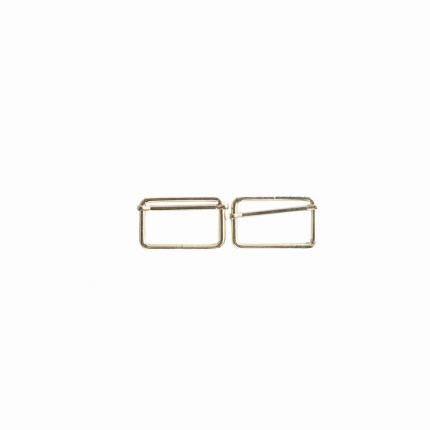 METAL BUCKLES 44 X 4MM - GOLD