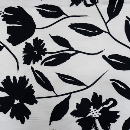 150CM PRINTED ARMANI SATIN 32 BOLD FLOWER