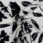 150CM PRINTED ARMANI SATIN 32 BOLD FLOWER - Image 2
