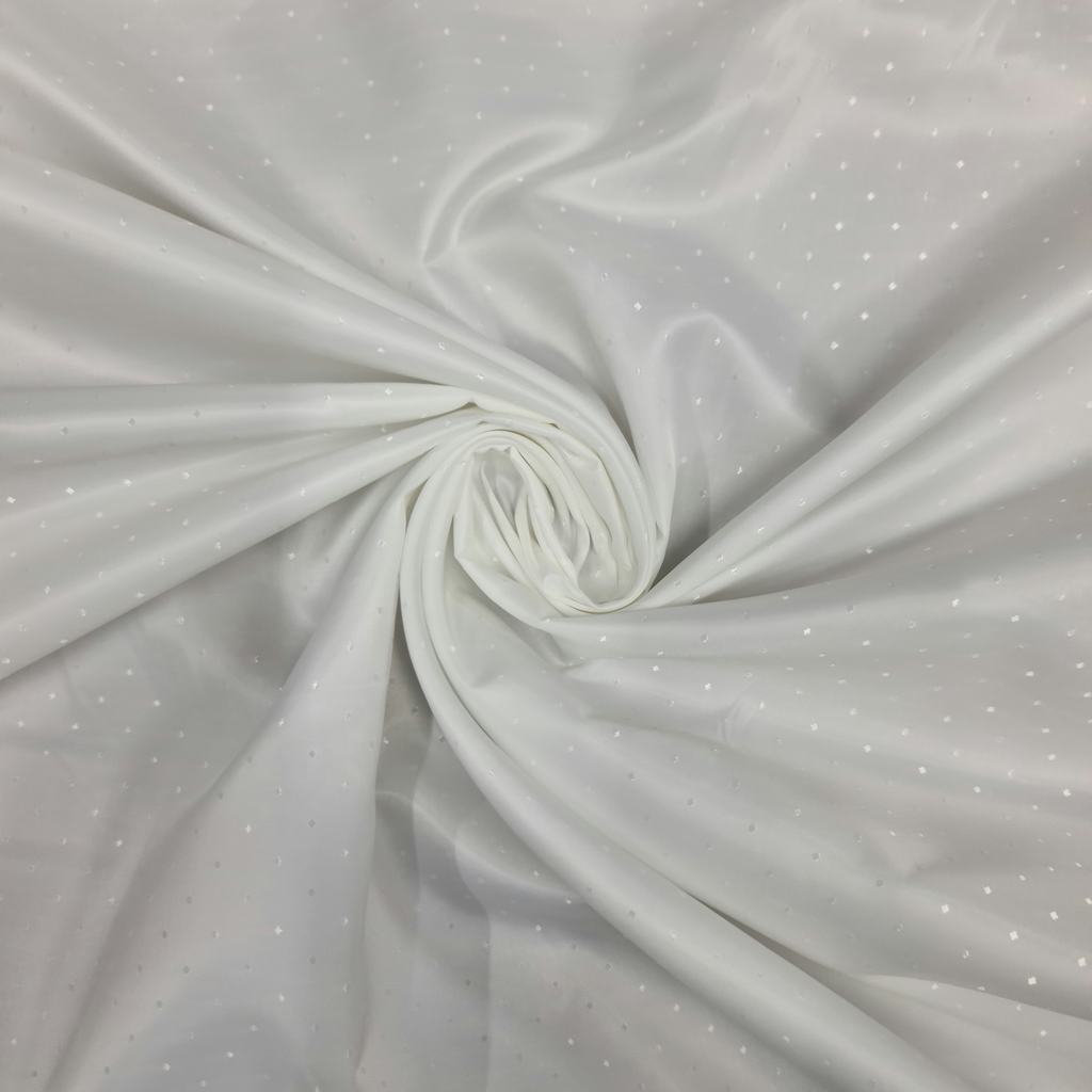 1004482D15F1.jpg PRINTED ACETATE LINING (150CM)6A DOTS - Image 1