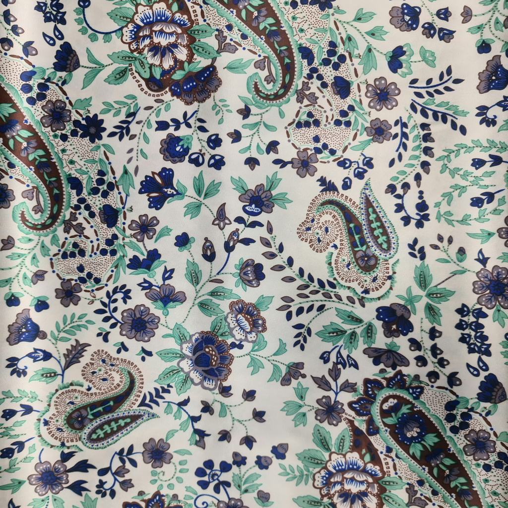 1004482D15F14.jpg PRINTED ACETATE LINING (150CM)5B PAISLEY - Image 1