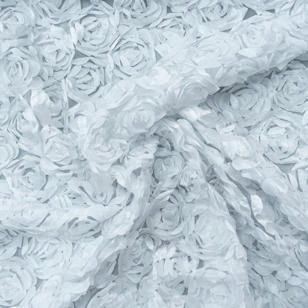 1004805F3232.jpg MESH WITH ROSE EMB - Image 2