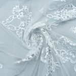 130CM IVY TULLE- IVORY - Image 2