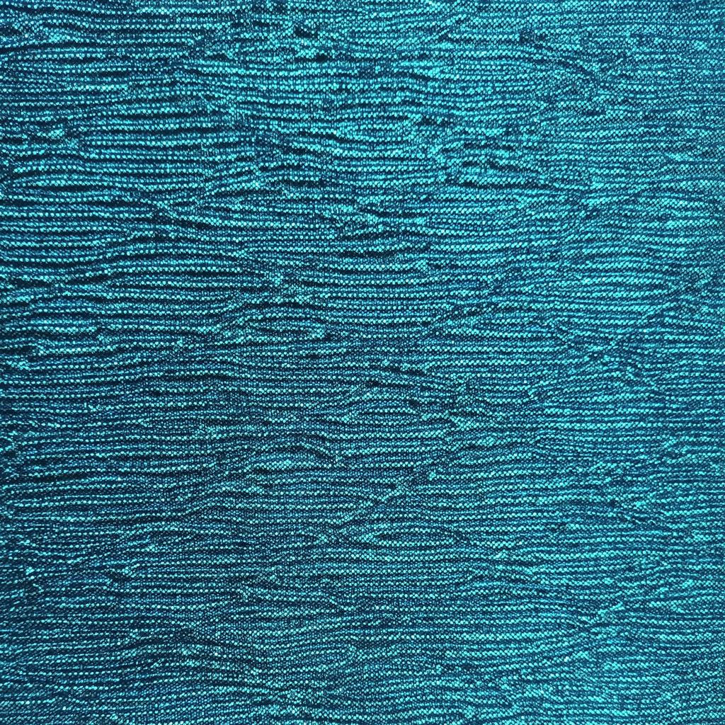 1010485FTURQUISE231.jpg LAME KNIT 150CM - Image 1