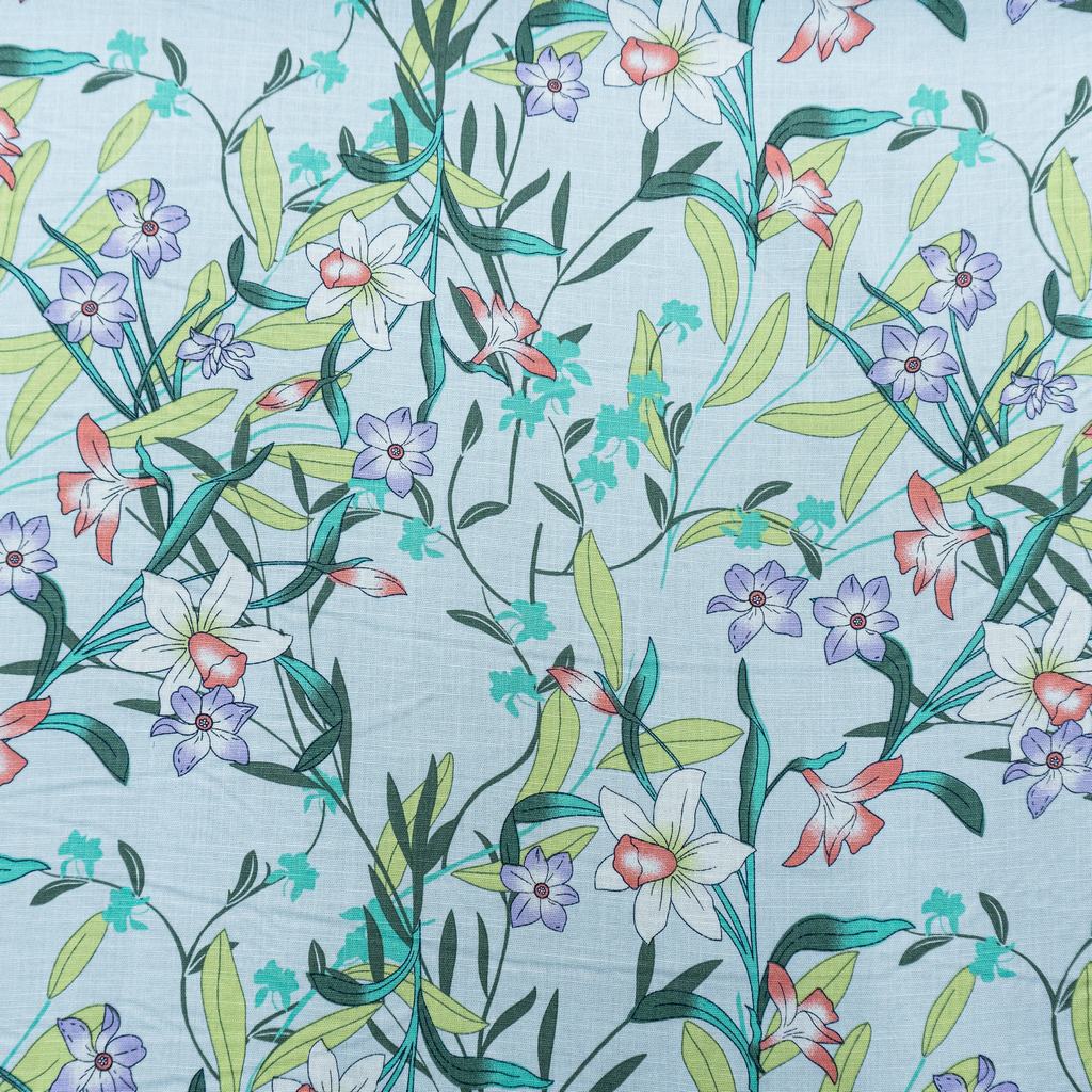 1012055F11231.jpg 150CM PRINTED LINEN - Image 1