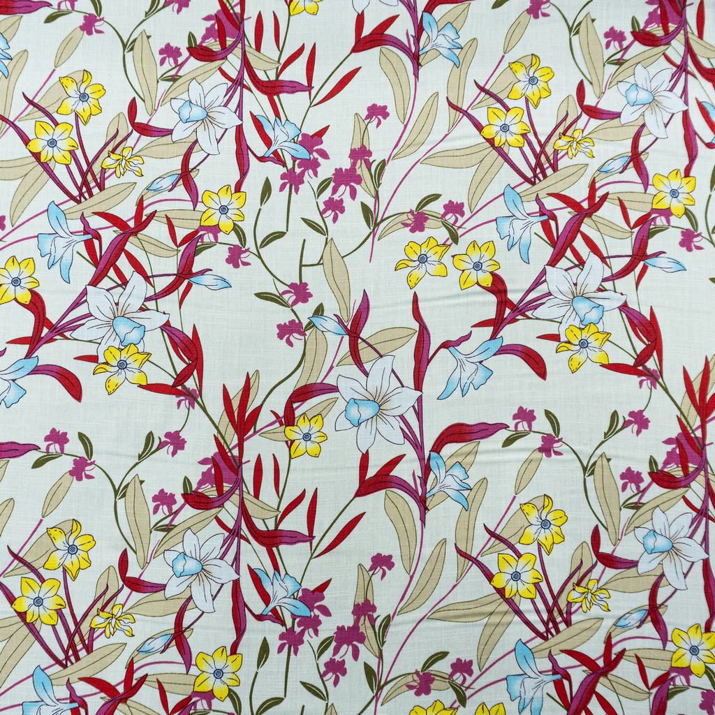 1012055F12231.jpg 150CM PRINTED LINEN - Image 1