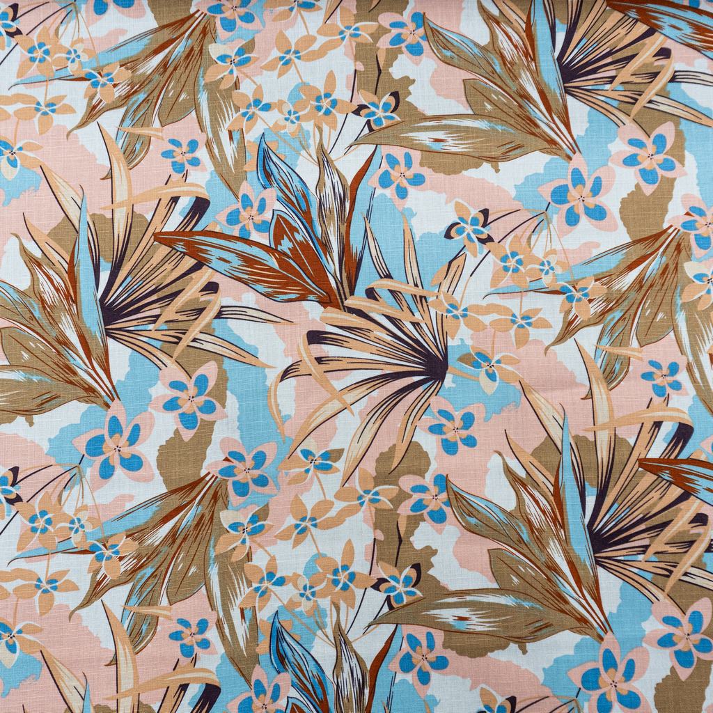 1012055F1231.jpg 150CM PRINTED LINEN - Image 1