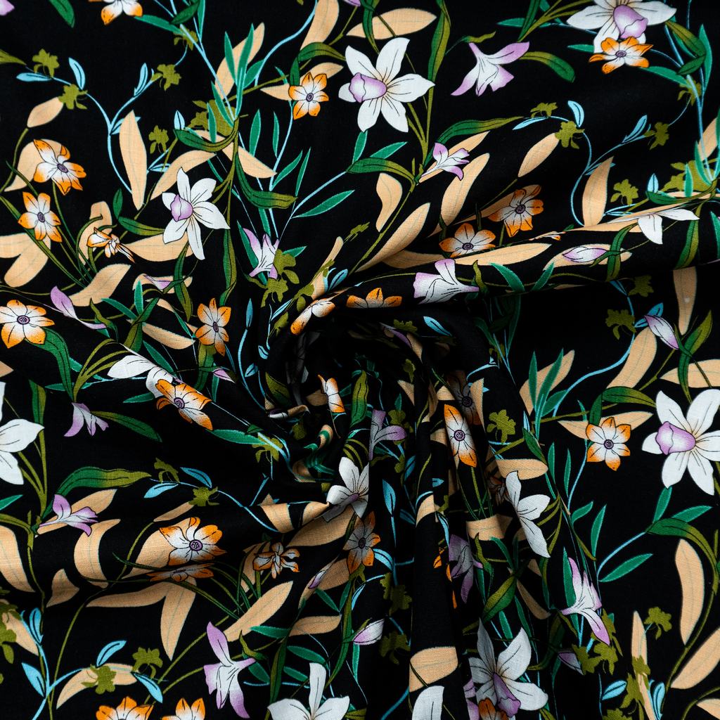 1012055F13232.jpg 150CM PRINTED LINEN - Image 2