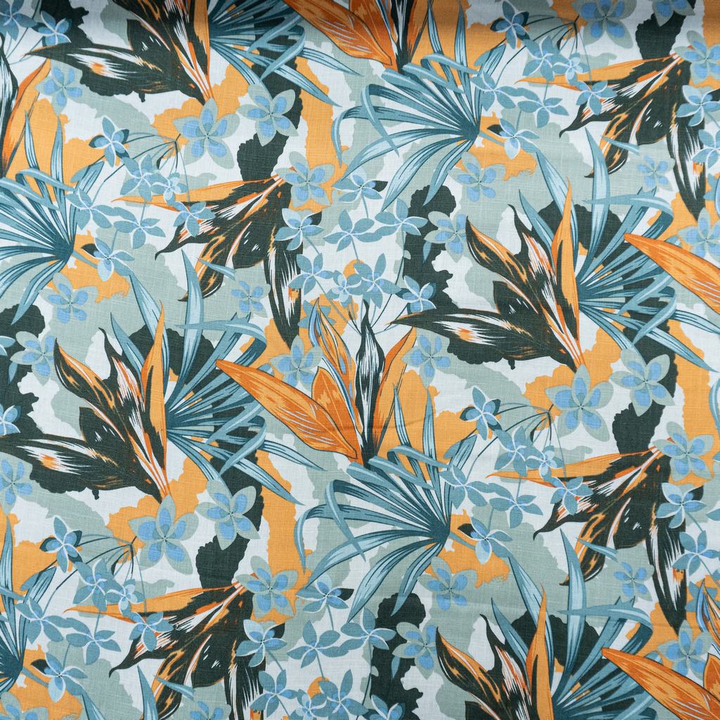 1012055F14231.jpg 150CM PRINTED LINEN - Image 1