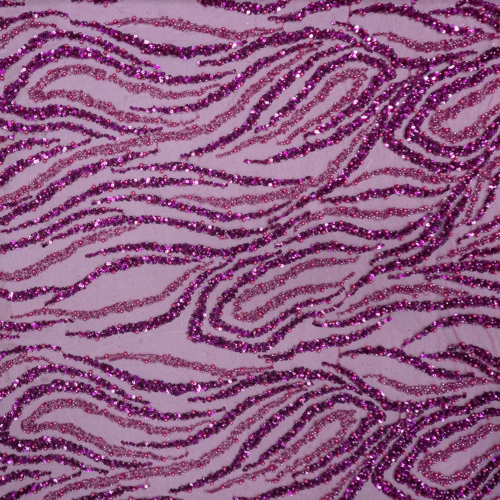 1012105FCERISE231.jpg VALERIE TULLE 130CM - Image 1