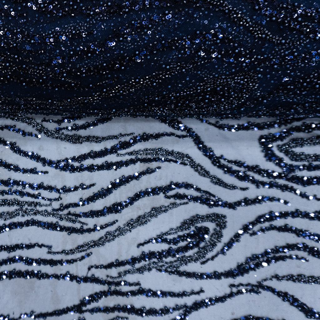 1012105FNAVY232.jpg VALERIE TULLE 130CM - Image 2