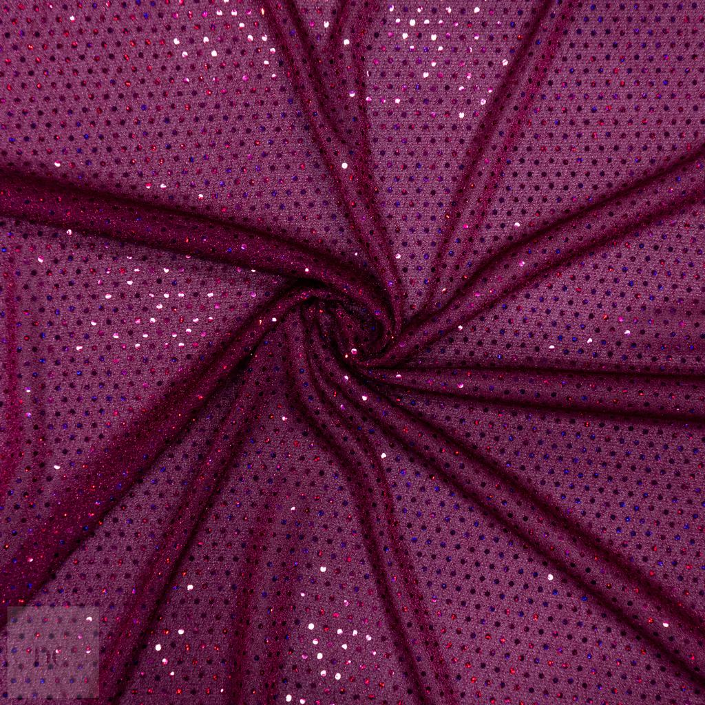 1013045FCERISE232.jpg KNITTED SEQUENSE SPANGLE - Image 2