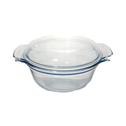PYREX CASSEROLE ROUND W/LID 3.5L
