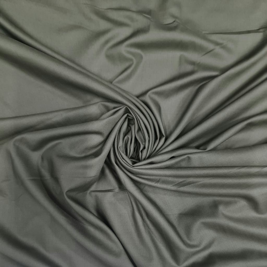 11465FOLIVE.jpg DAFA (KURTA) FABRIC 58INCH (147CM)(78 OLIVE) - Image 1