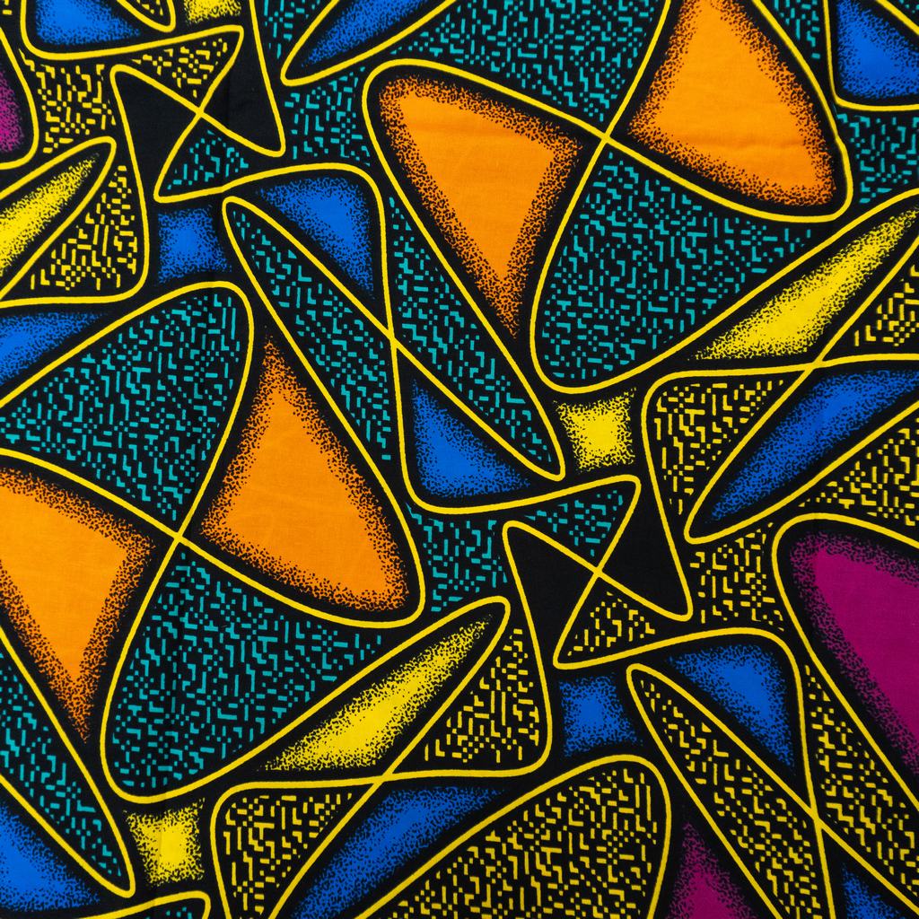 115CAP5F114231.jpg 115CM 100% COTTON ANKARA  PRINTS - Image 1
