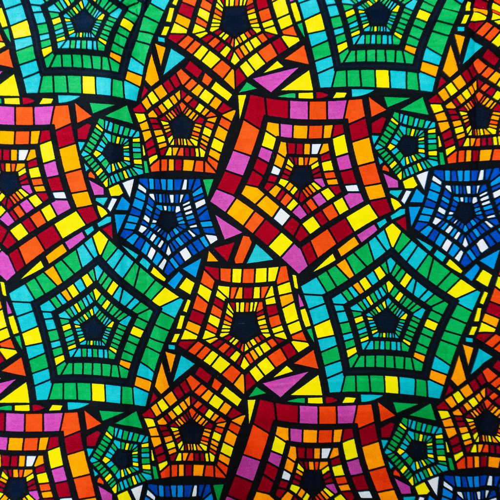 115CAP5F120231.jpg 115CM 100% COTTON ANKARA  PRINTS - Image 1