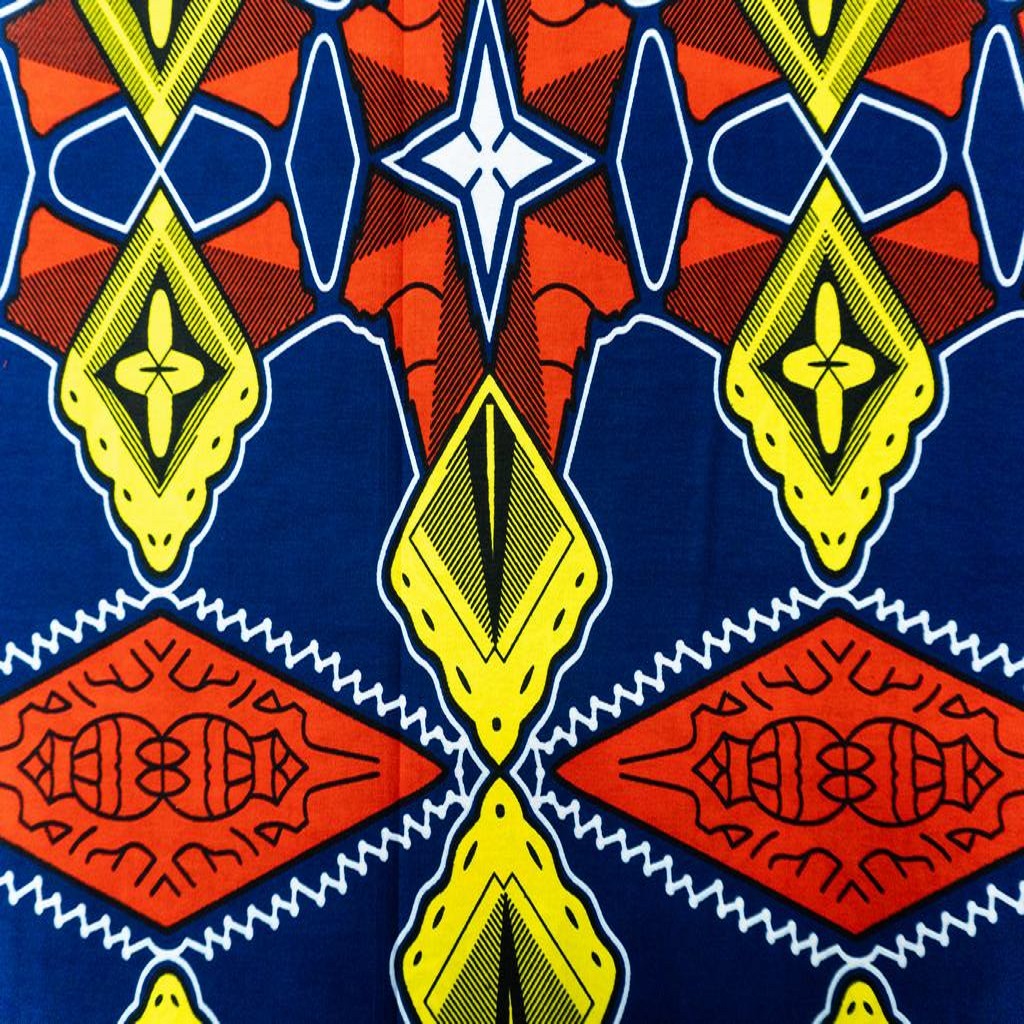 115CAP5F131232.jpg 115CM 100% COTTON ANKARA  PRINTS - Image 2