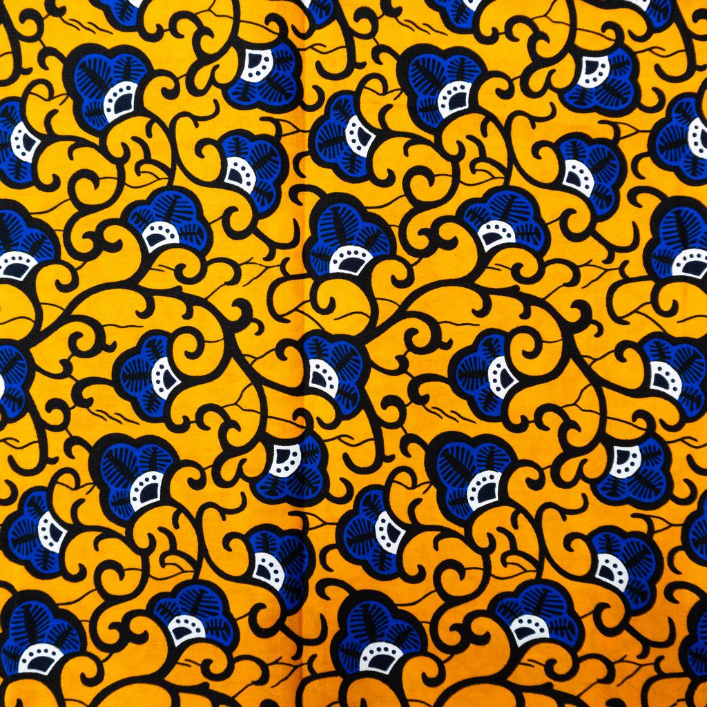 115CAP5F137232.jpg 115CM 100% COTTON ANKARA  PRINTS - Image 2