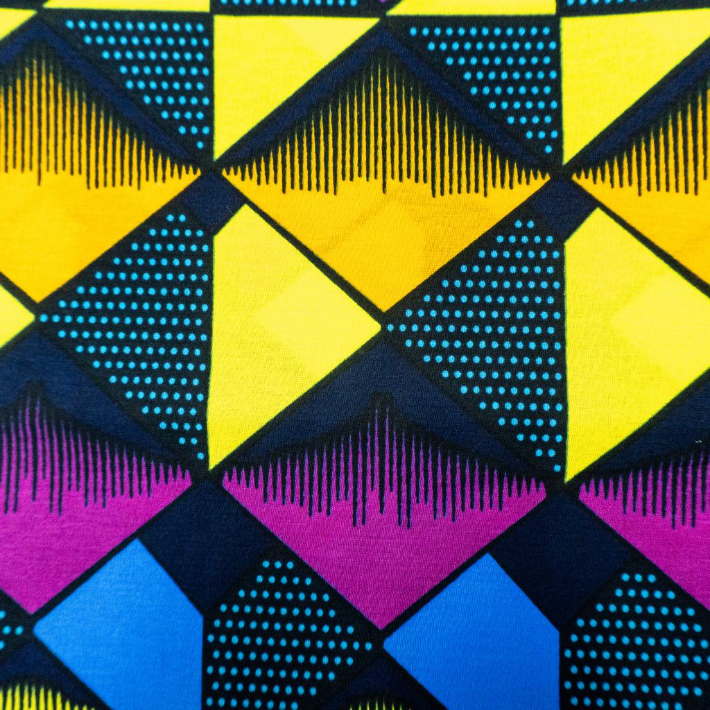 115CAP5F14232.jpg 115CM 100% COTTON ANKARA  PRINTS - Image 2