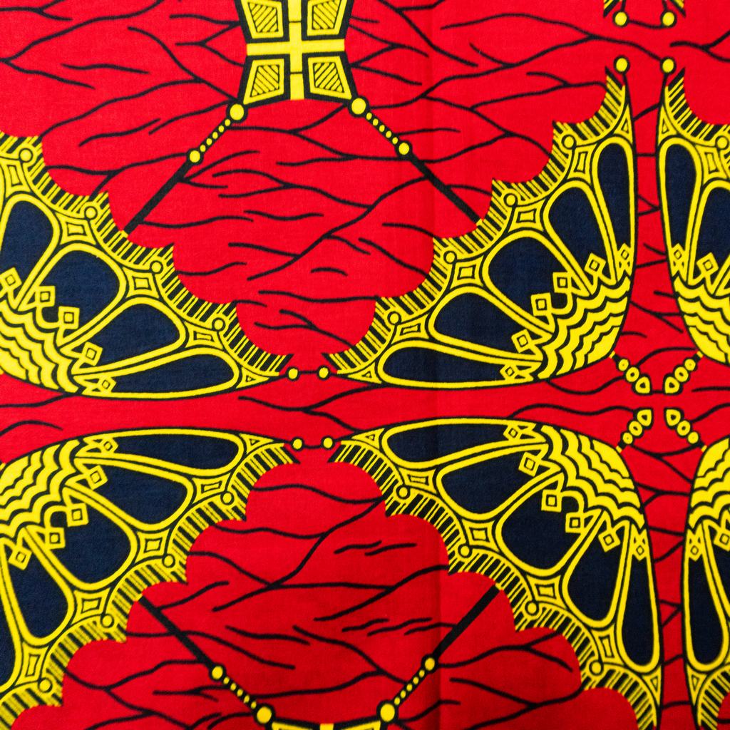 115CAP5F157231.jpg 115CM 100% COTTON ANKARA  PRINTS - Image 1