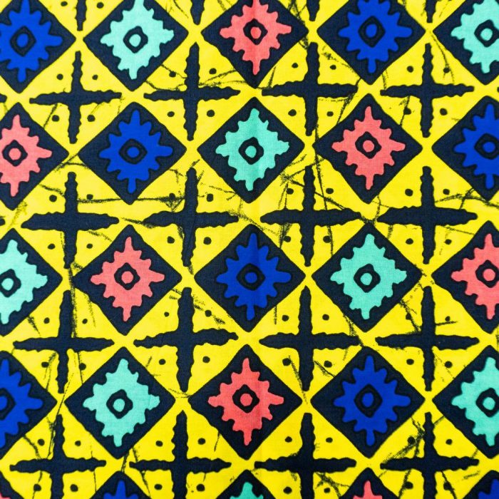 115CM 100% COTTON ANKARA  PRINTS - Image 1