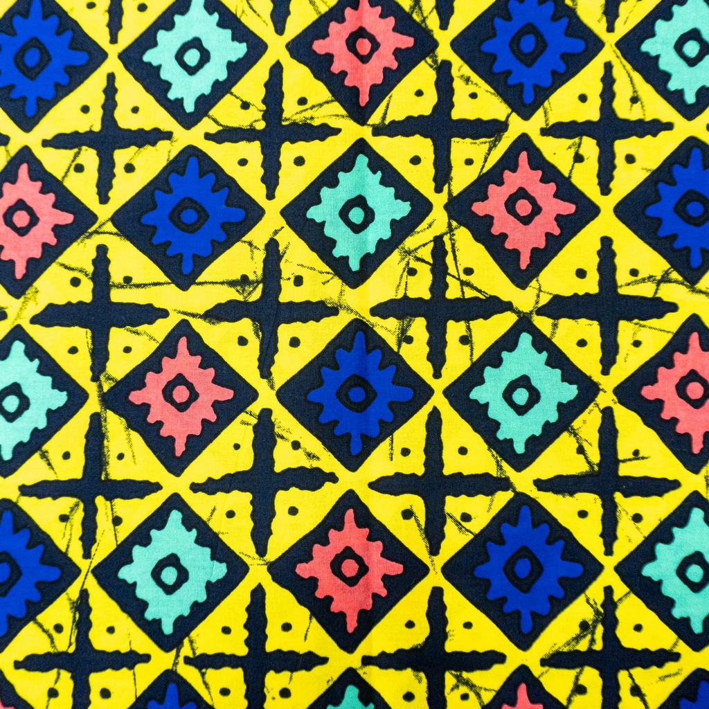115CAP5F159231.jpg 115CM 100% COTTON ANKARA  PRINTS - Image 1