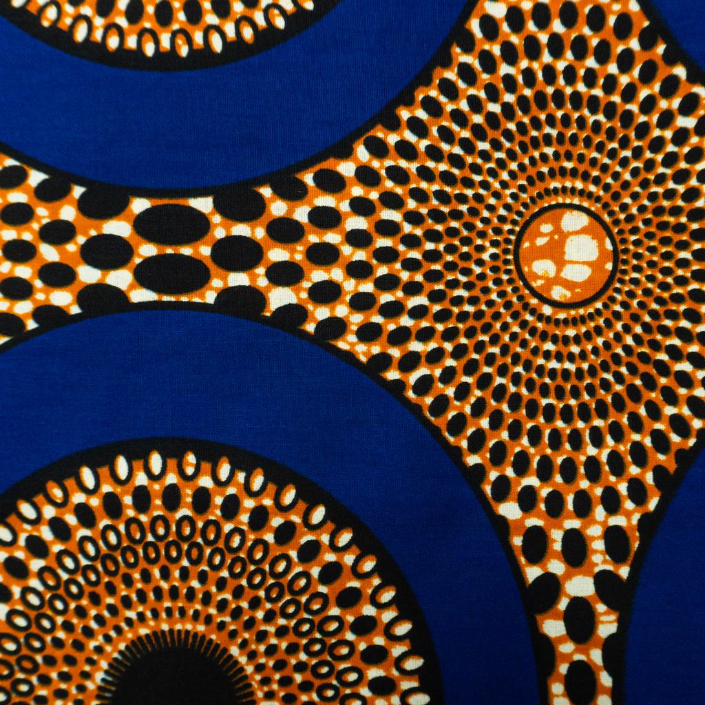 115CAP5F163232.jpg 115CM 100% COTTON ANKARA  PRINTS - Image 2