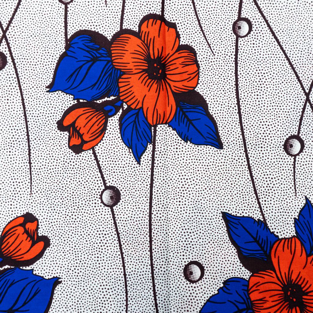 115CAP5F20231.jpg 115CM 100% COTTON ANKARA  PRINTS - Image 1
