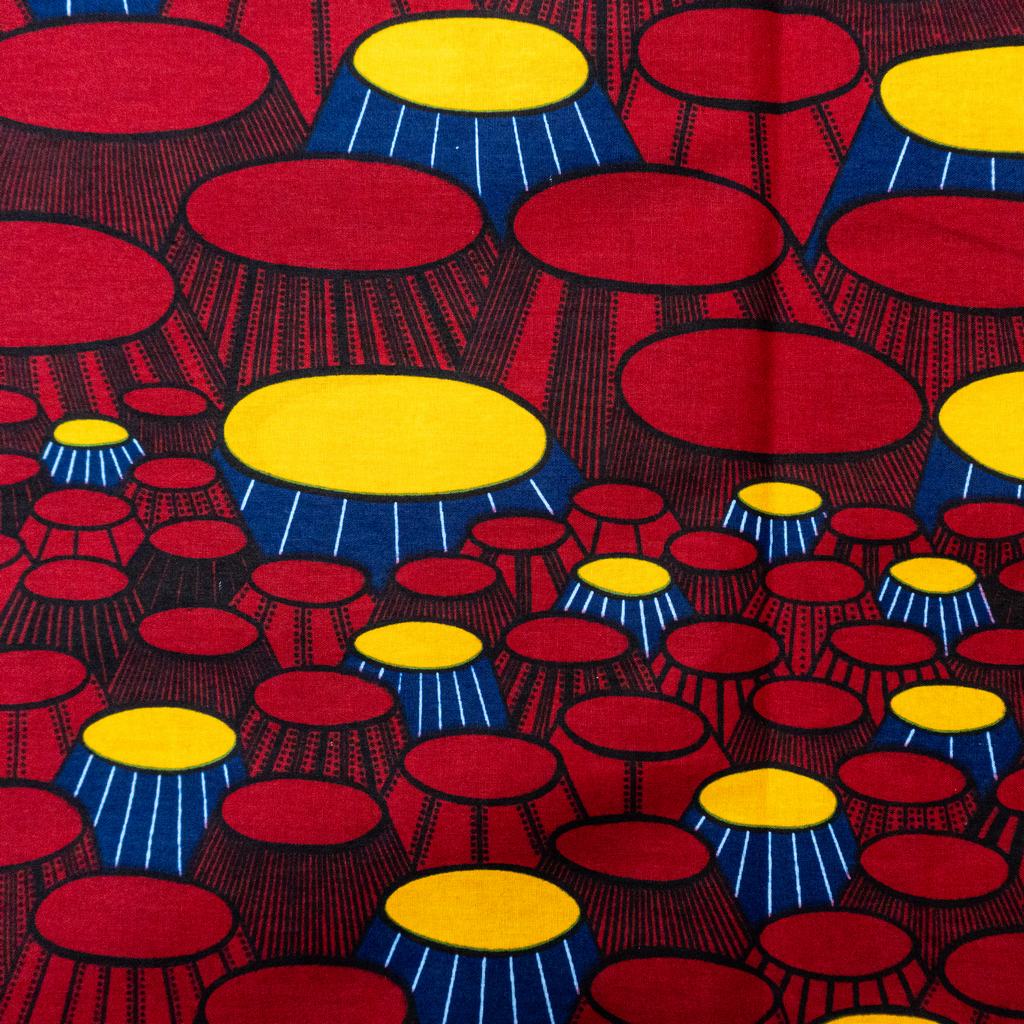 115CAP5F34231.jpg 115CM 100% COTTON ANKARA  PRINTS - Image 1