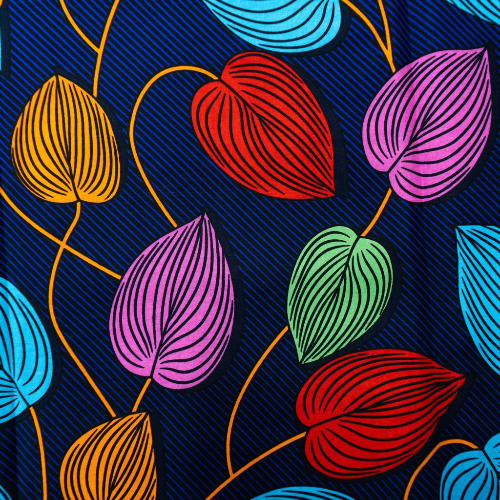 115CAP5F38231.jpg 115CM 100% COTTON ANKARA  PRINTS - Image 1