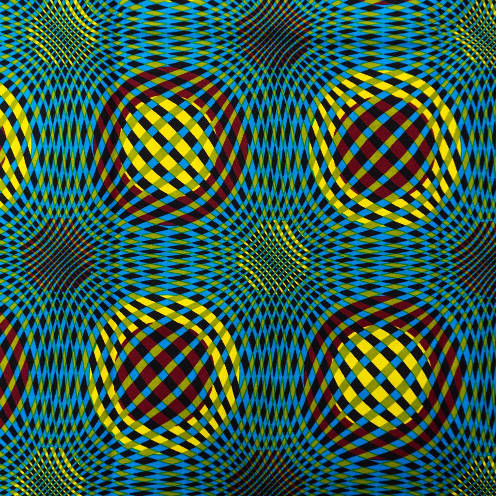 115CAP5F40231.jpg 115CM 100% COTTON ANKARA  PRINTS - Image 1