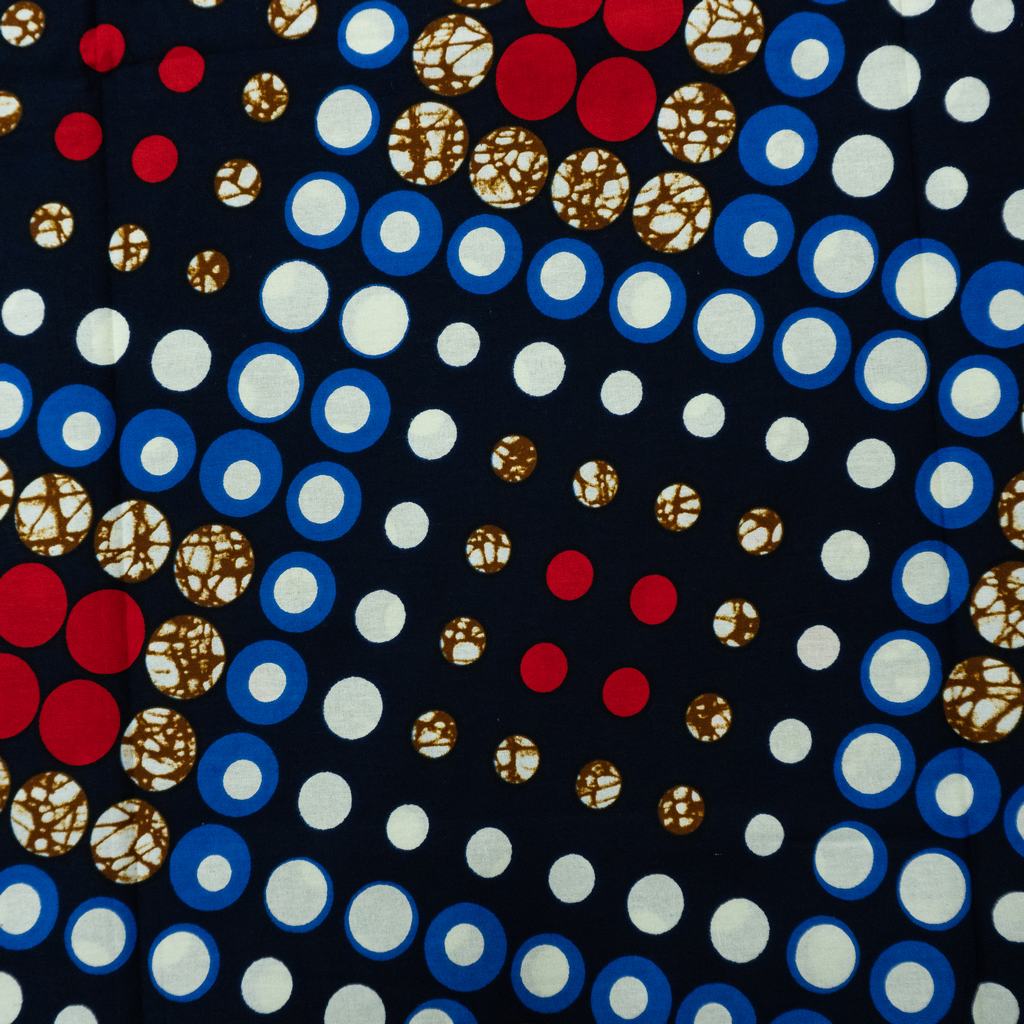 115CAP5F7231.jpg 115CM 100% COTTON ANKARA  PRINTS - Image 1