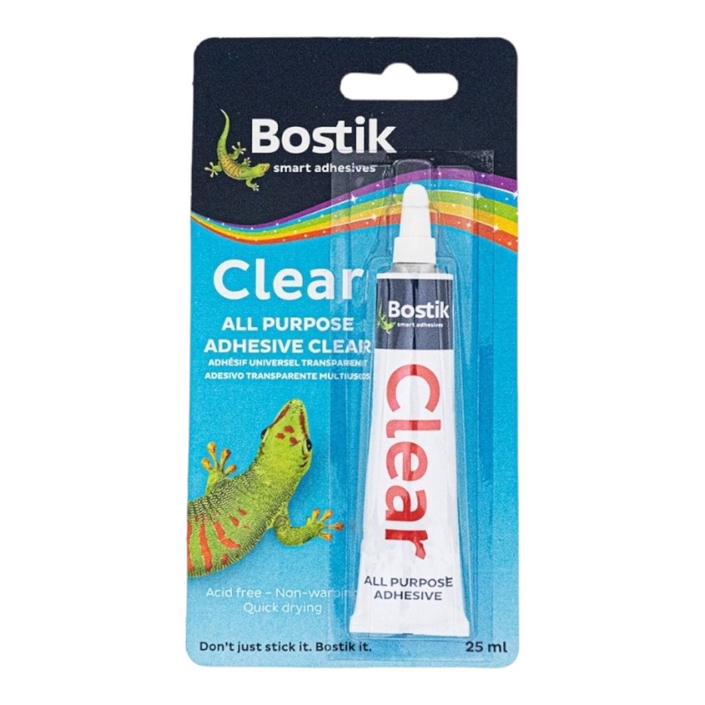 12D0510231.jpg BOSTIK CLEAR 25ML B/C - Image 1