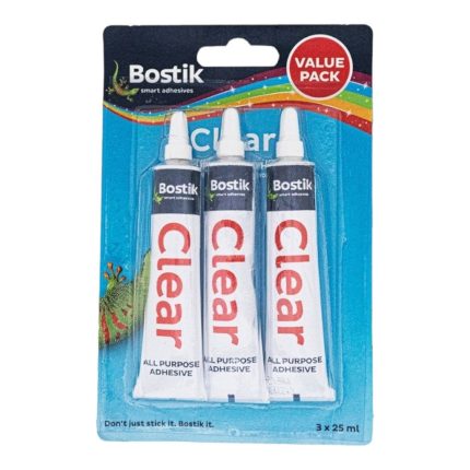 BOSTIKCLEAR 25ML VALUE PACK