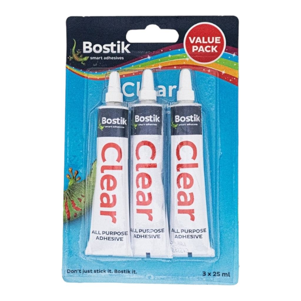 12D0513231.jpg BOSTIKCLEAR 25ML VALUE PACK - Image 1