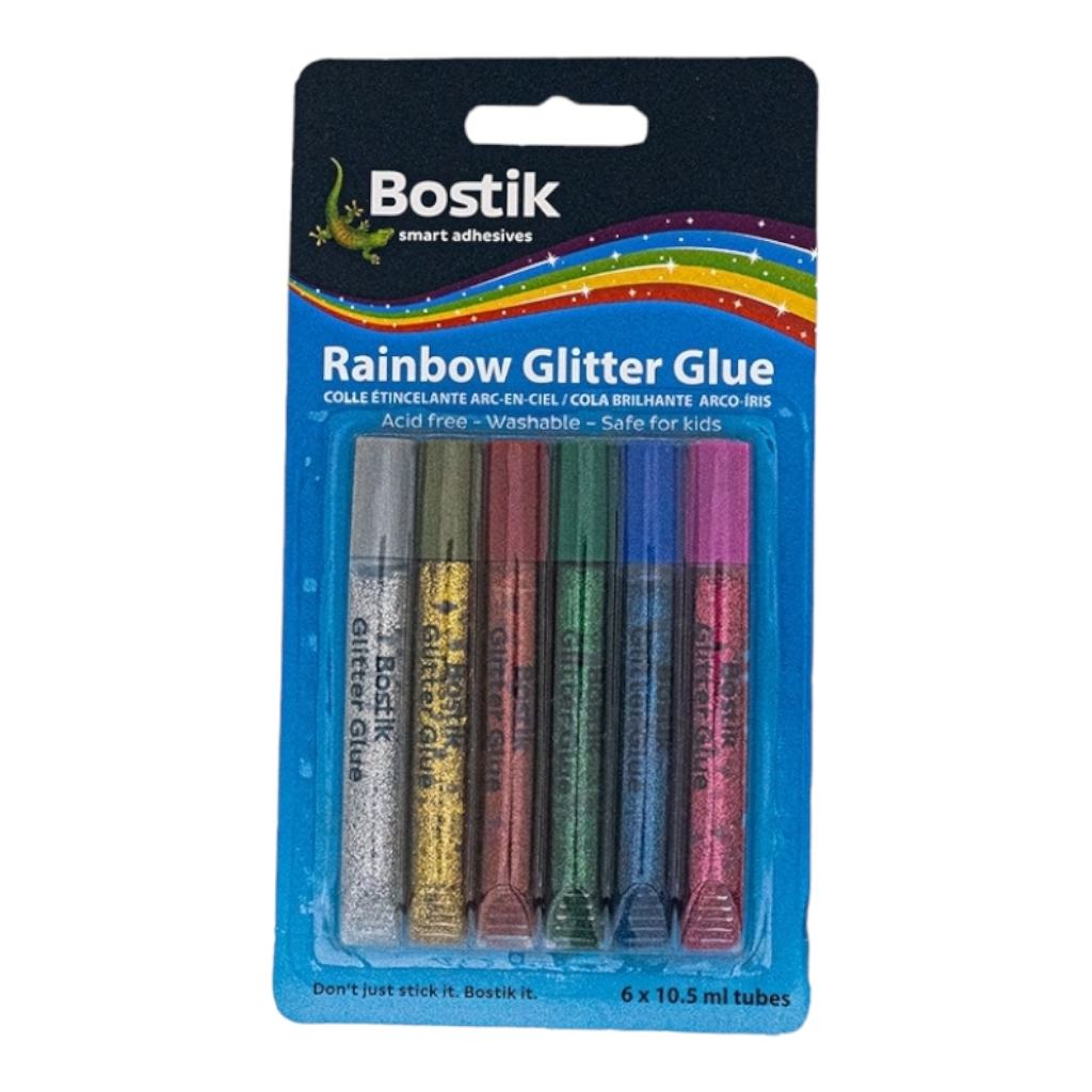 12D2010231.jpg BOSTIK GLITTER GLUE 6 X 10 5ML - Image 1