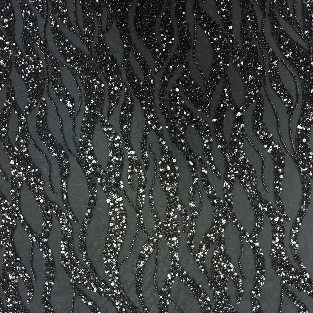 131295F3.jpg BRIDAL FABRICS BLACK - Image 1