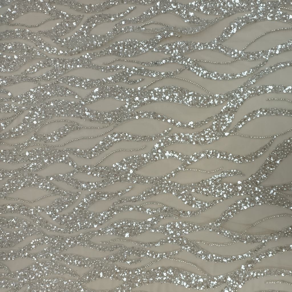 131295F7.jpg BRIDAL FABRICS BEIGE - Image 1