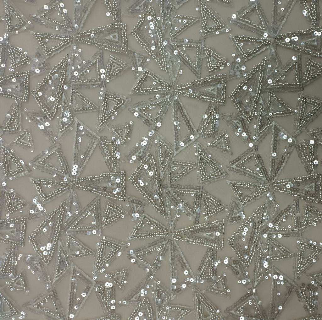 131305F7.jpg BRIDAL FABRICS BEIGE - Image 1