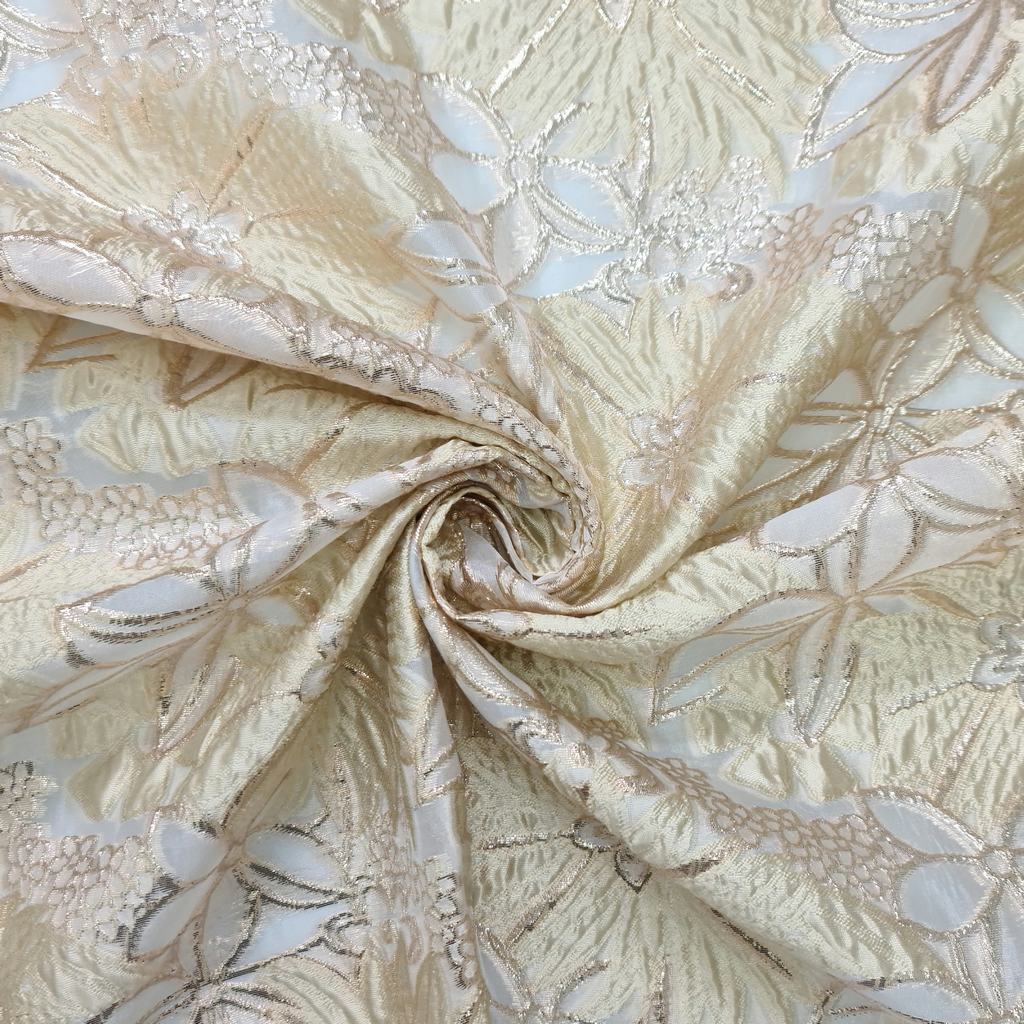 132805F4.jpg BRIDAL FABRICS BROCADE - Image 1