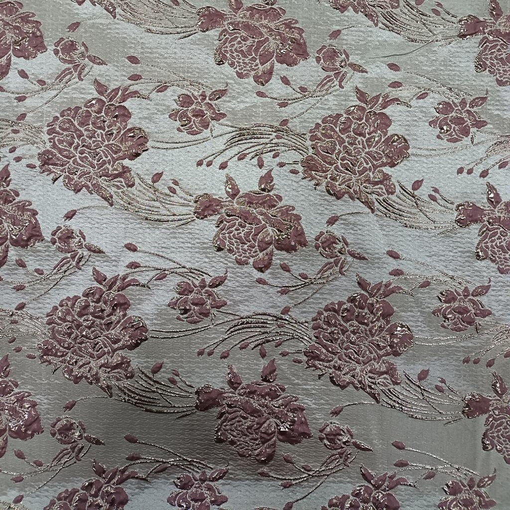13291B5F2.jpg BRIDAL FABRICS BROCADE - Image 1
