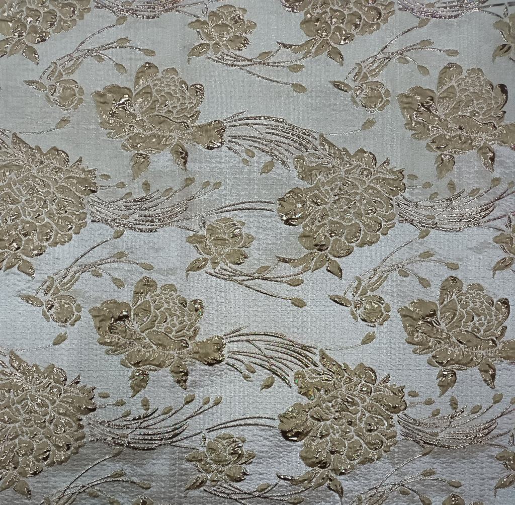 13291B5F5.jpg BRIDAL FABRICS BROCADE - Image 1