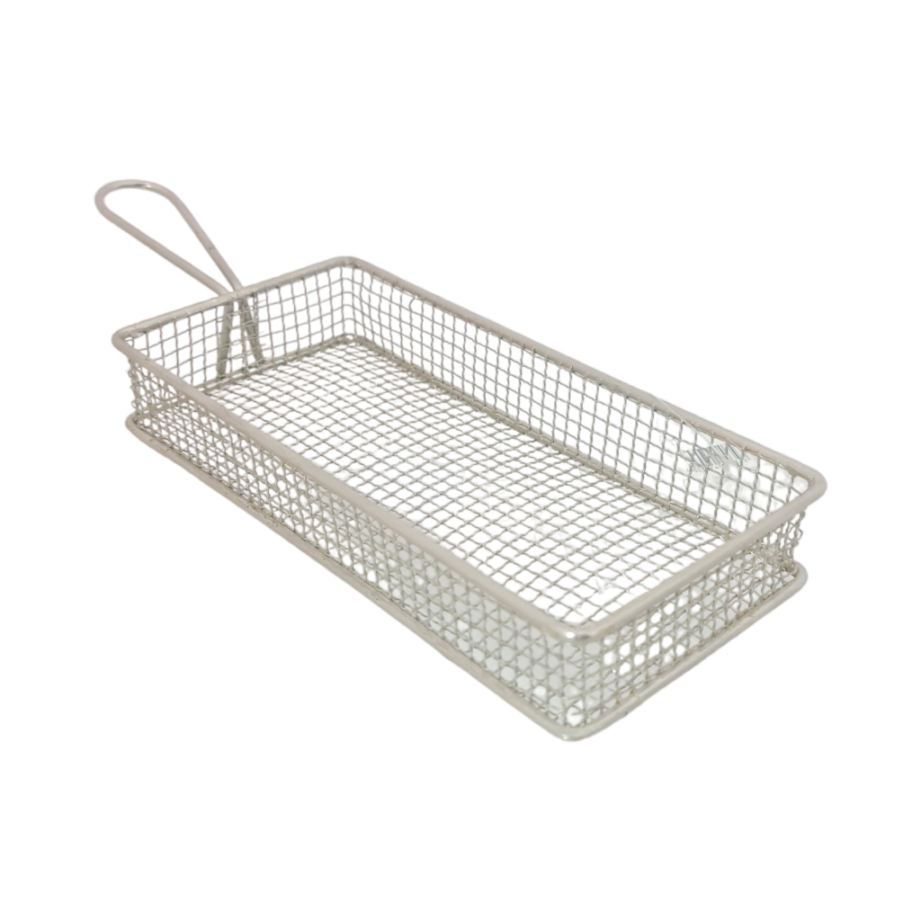 14034.jpg CHROME FRYER CHIP BASKET W/HANDLE - Image 1