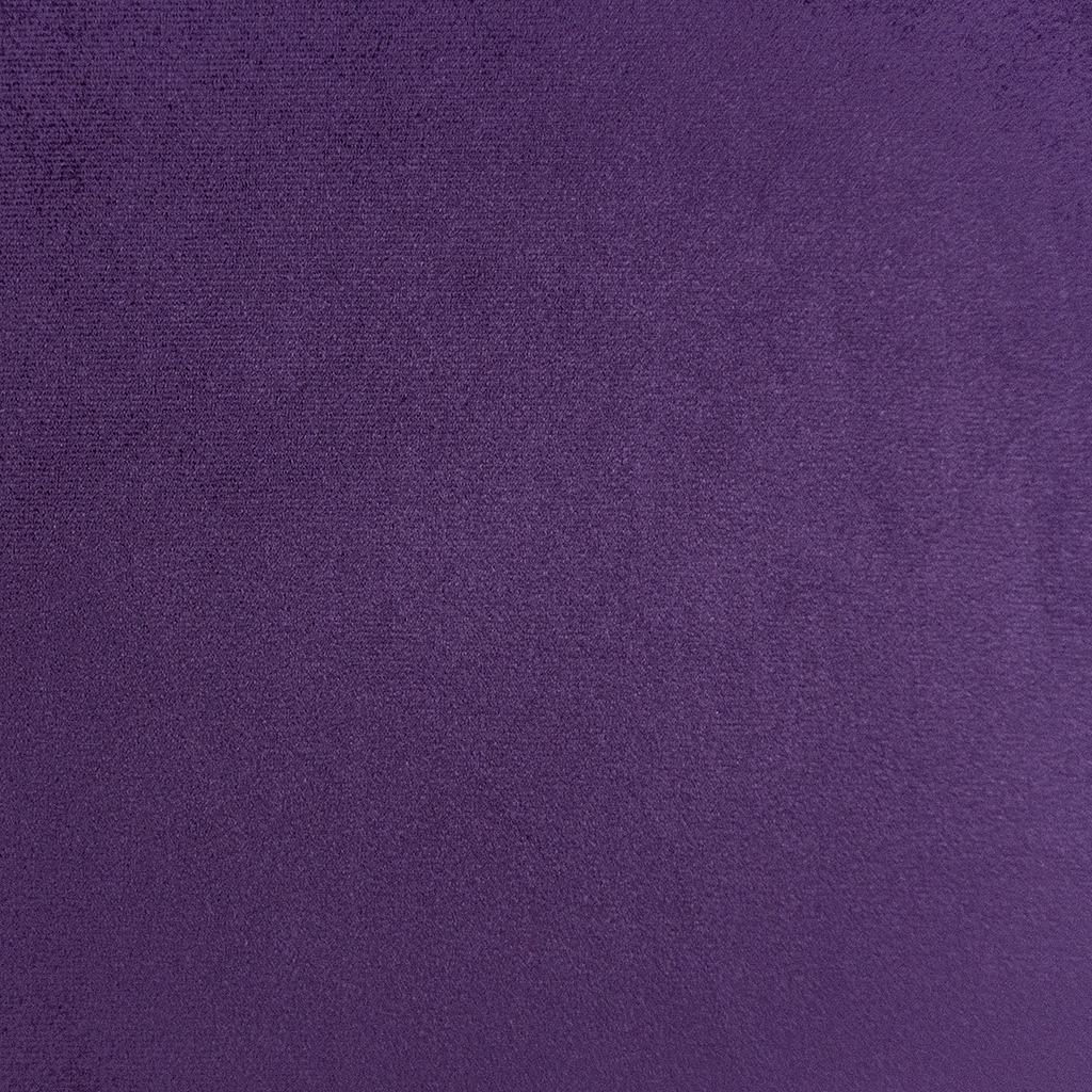 140HJV5FPU231.jpg 140CM PLAIN  VELVET UPHOLSTERY - PURPLE - Image 1