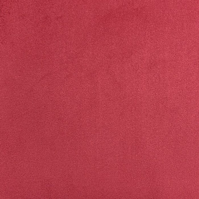 140CM PLAIN  VELVET UPHOLSTERY - STR RED - Image 1