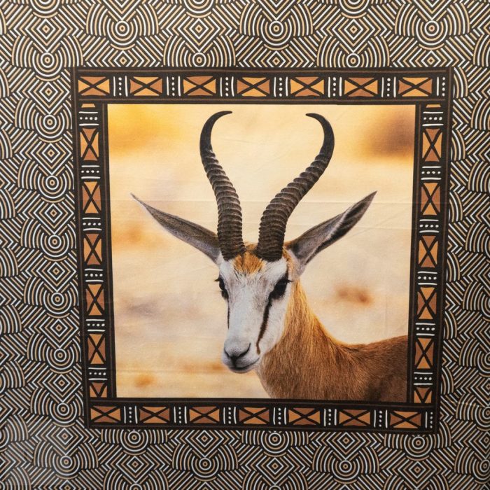 VELVET SCATTER 0.63cm PER PANEL- SPRINGBOK - Image 1