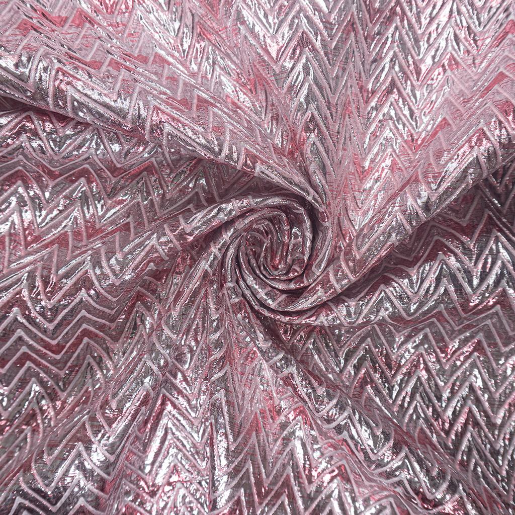 150075F3232.jpg METALIC STRIPE BROCADE - Image 2