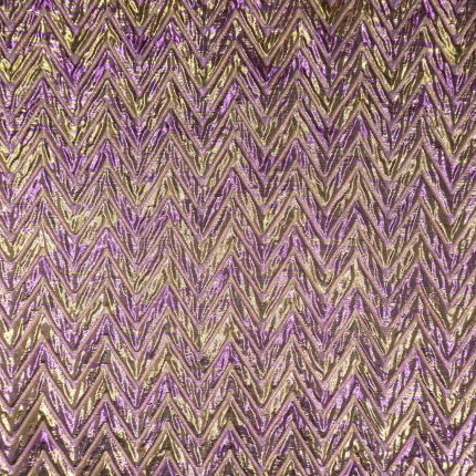 METALIC STRIPE BROCADE